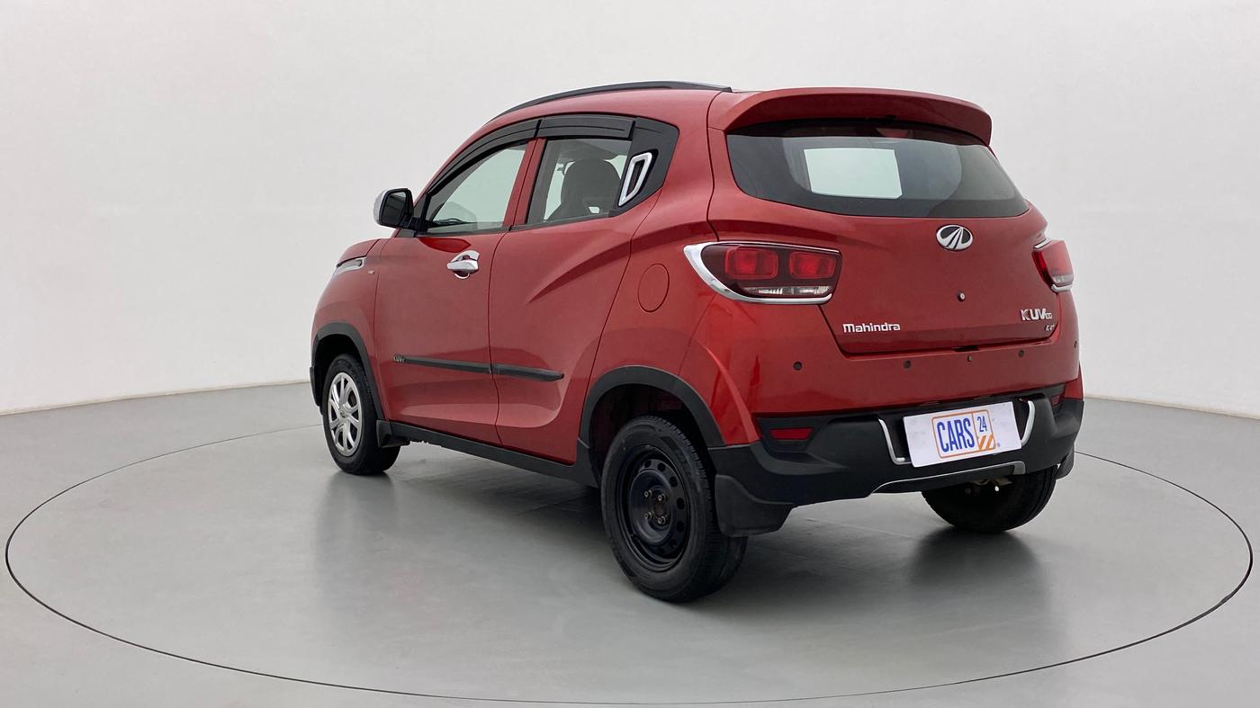 2017 Mahindra Kuv100 K4+ 6 STR, Petrol, Manual, 27,603 km, Left Back Diagonal