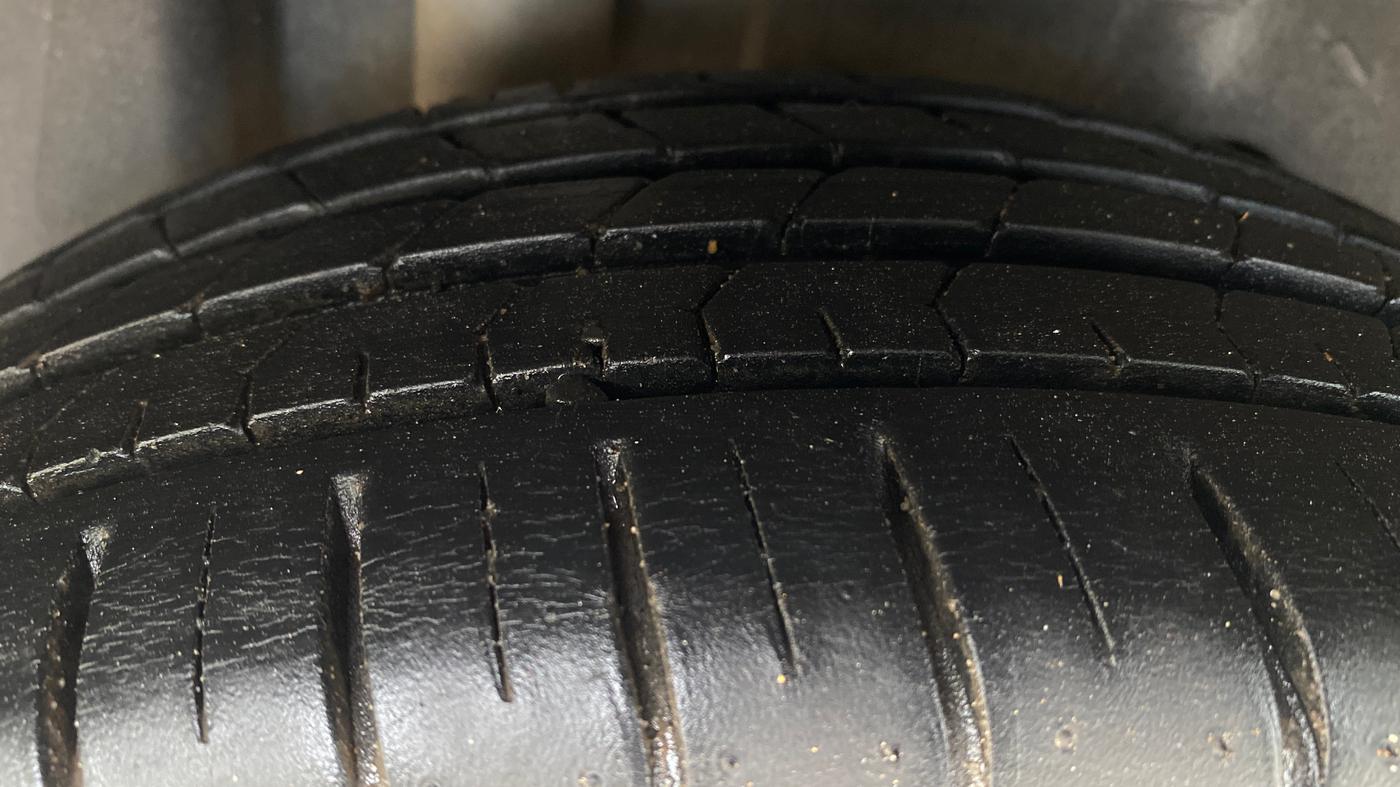 2018 Ford Figo Aspire TITANIUM 1.2 PETROL, Petrol, Manual, 45,564 km, Right Rear Tyre Tread