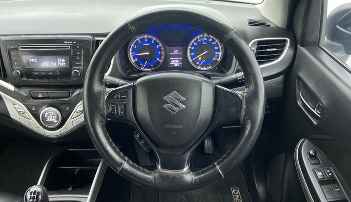 2017 Maruti Baleno DELTA PETROL 1.2, Petrol, Manual, 65,356 km, Steering Wheel Close Up