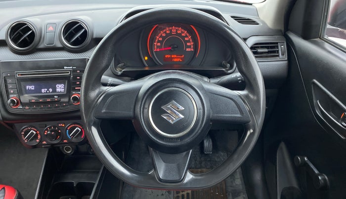 2021 Maruti Swift LXI, Petrol, Manual, 1,18,937 km, Steering Wheel Close Up