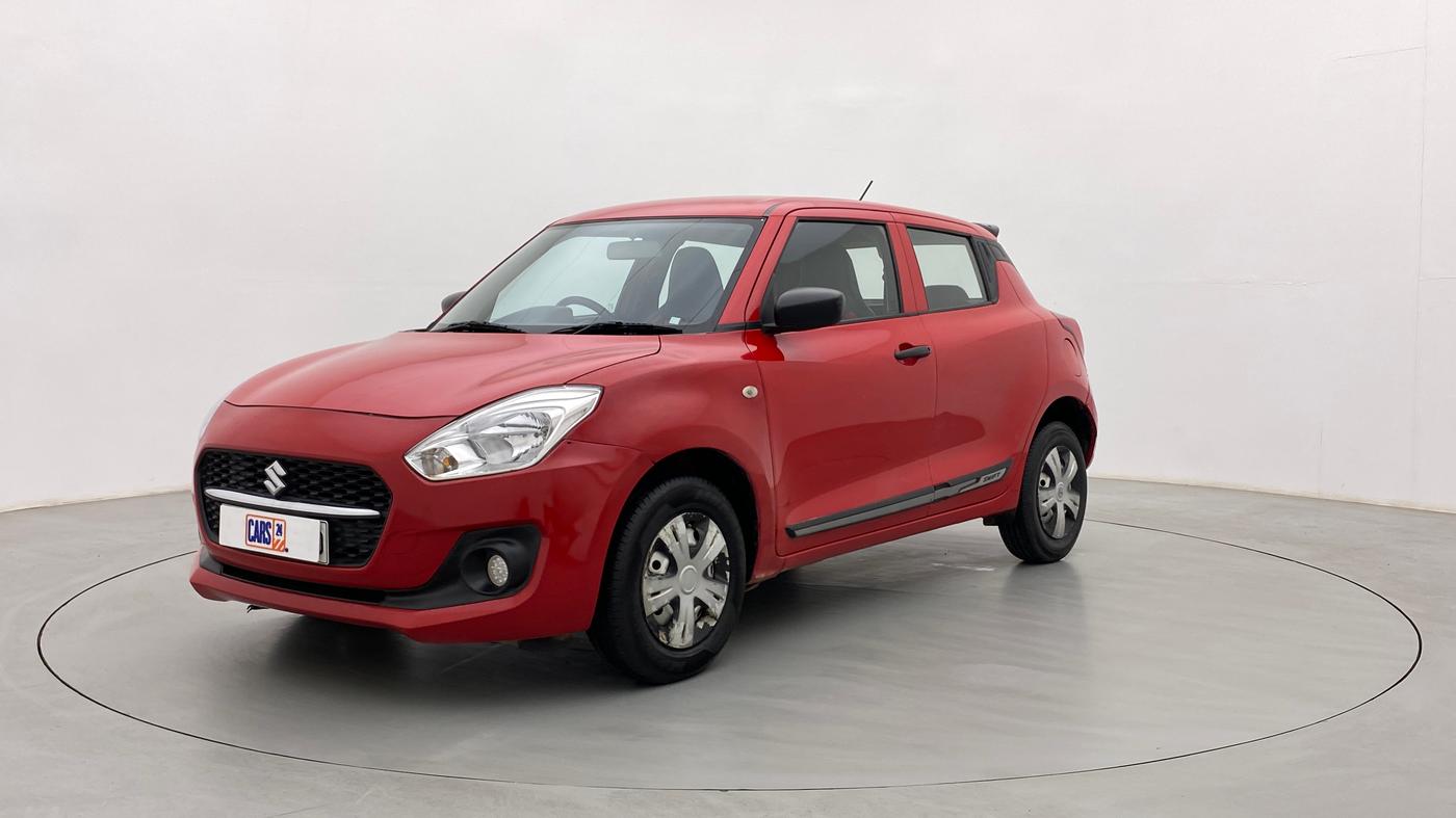 2021 Maruti Swift LXI, Petrol, Manual, 1,18,937 km, Left Front Diagonal