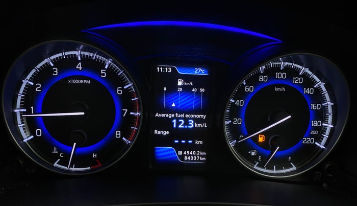 2019 Maruti Baleno ALPHA PETROL 1.2, Petrol, Manual, 84,333 km, Odometer Image