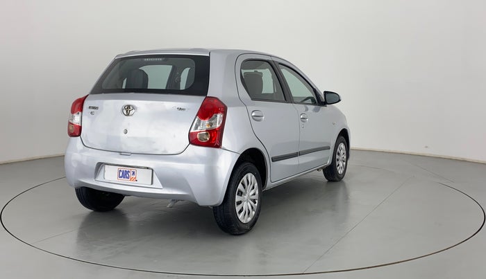 2014 Toyota Etios Liva G, Petrol, Manual, 62,661 km, Right Back Diagonal