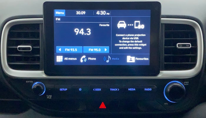 2019 Hyundai VENUE SX 1.4 CRDI, Diesel, Manual, 74,014 km, Infotainment System