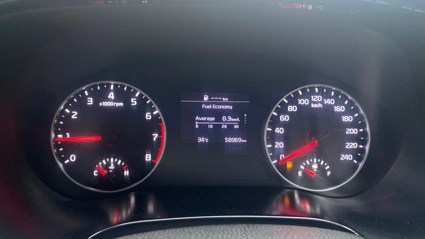 2020 KIA SELTOS HTK PLUS 1.5, Petrol, Manual, 58,969 km, Odometer Image