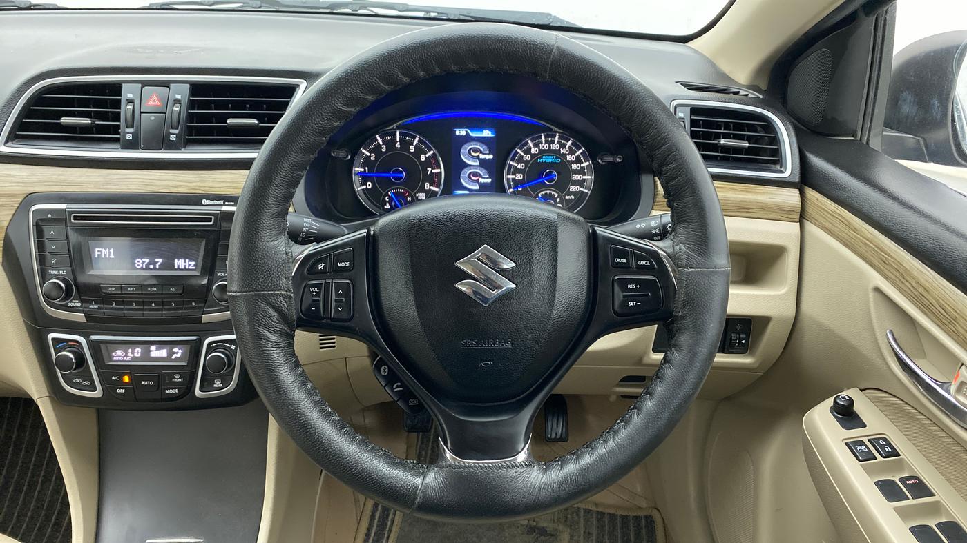 2019 Maruti Ciaz DELTA 1.5 SHVS MT PETROL, Petrol, Manual, 36,491 km, Steering Wheel Close Up