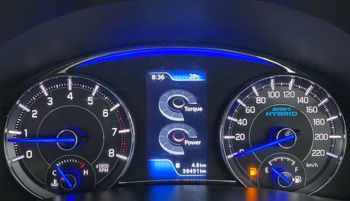2019 Maruti Ciaz DELTA 1.5 SHVS MT PETROL, Petrol, Manual, 36,491 km, Odometer Image