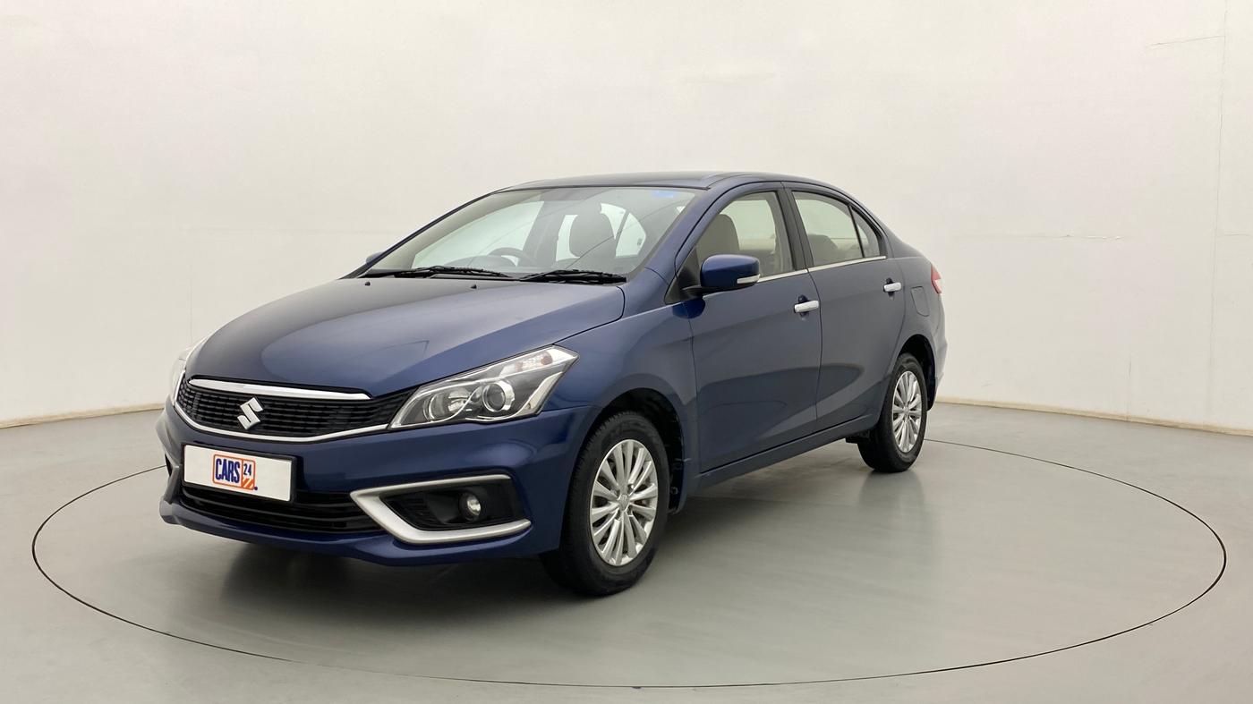 2019 Maruti Ciaz DELTA 1.5 SHVS MT PETROL, Petrol, Manual, 36,491 km, Left Front Diagonal