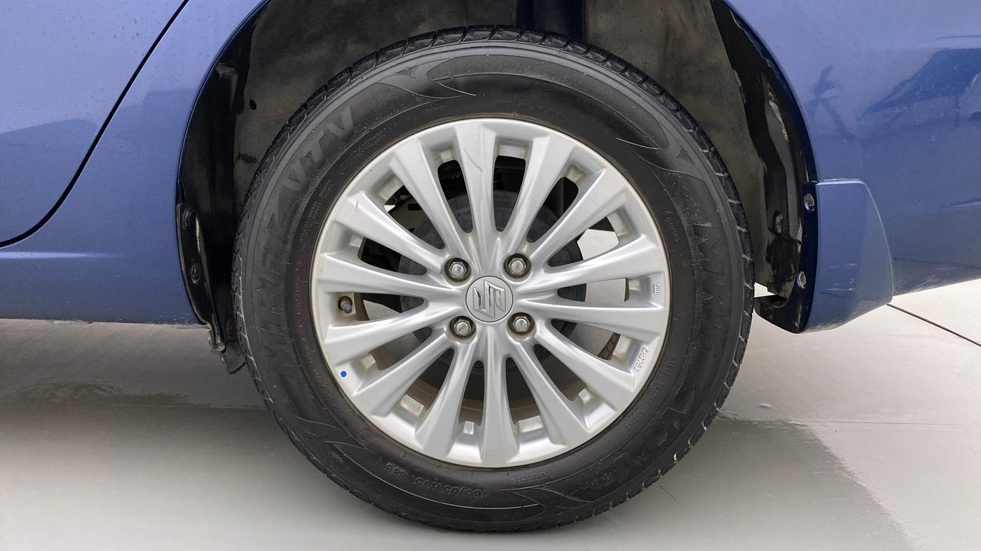 2019 Maruti Ciaz DELTA 1.5 SHVS MT PETROL, Petrol, Manual, 36,491 km, Left Rear Wheel