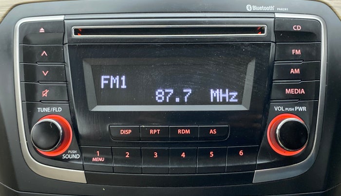 2019 Maruti Ciaz DELTA 1.5 SHVS MT PETROL, Petrol, Manual, 36,491 km, Infotainment System