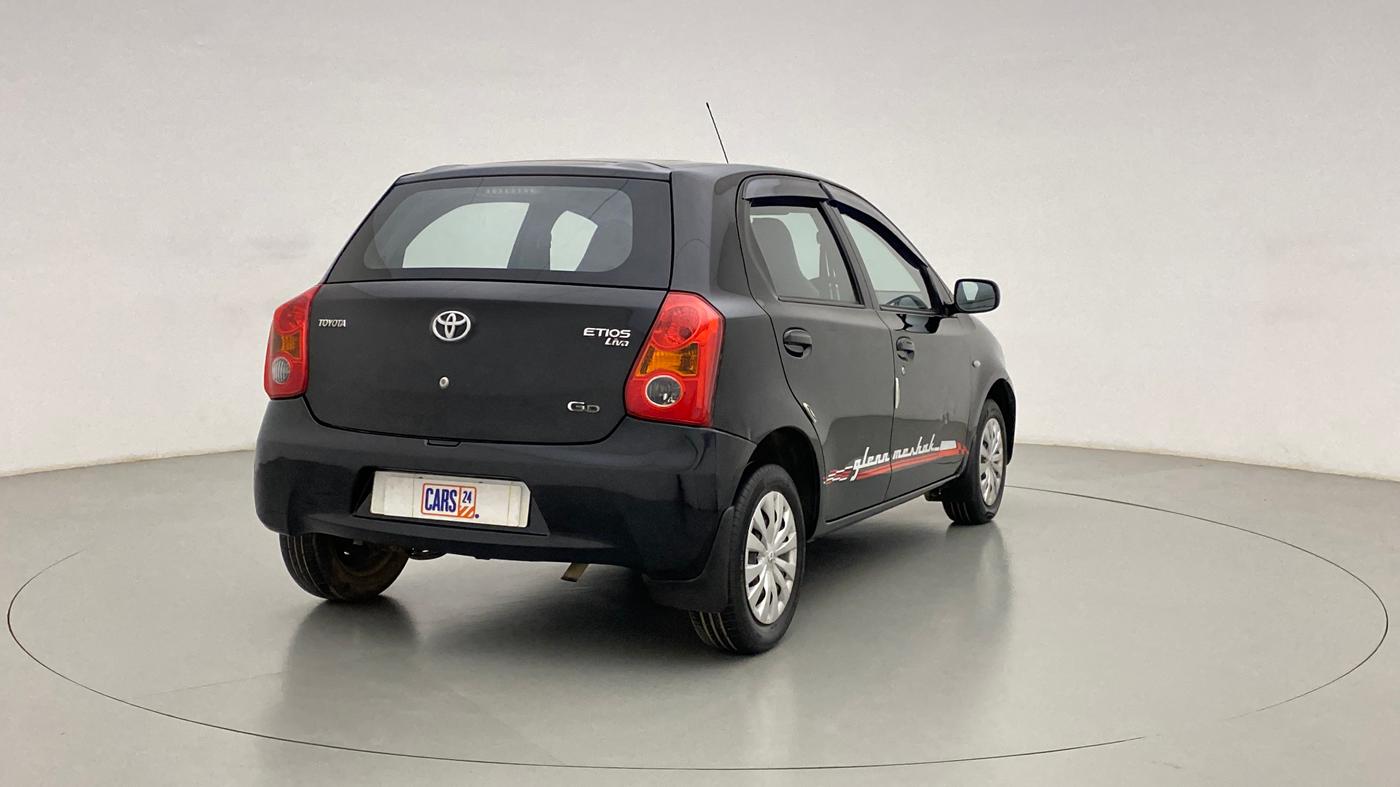 2012 Toyota Etios Liva GD, Diesel, Manual, 67,678 km, Right Back Diagonal