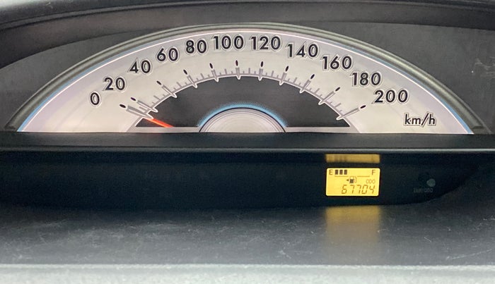 2012 Toyota Etios Liva GD, Diesel, Manual, 67,678 km, Odometer Image