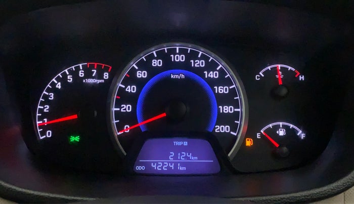 2017 Hyundai Grand i10 MAGNA 1.2 KAPPA VTVT, Petrol, Manual, 42,241 km, Odometer Image