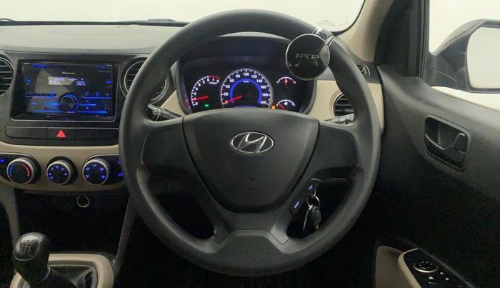 2017 Hyundai Grand i10 MAGNA 1.2 KAPPA VTVT, Petrol, Manual, 42,241 km, Steering Wheel Close Up