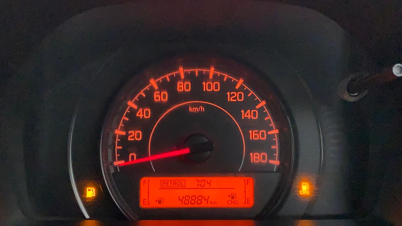 2020 Maruti New Wagon-R LXI CNG 1.0, CNG, Manual, 48,884 km, Odometer Image