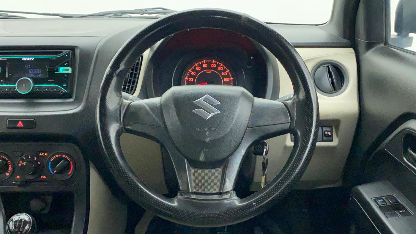 2020 Maruti New Wagon-R LXI CNG 1.0, CNG, Manual, 48,884 km, Steering Wheel Close Up