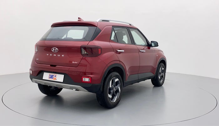2019 Hyundai VENUE 1.0 TURBO GDI SX+ AT, Petrol, Automatic, 5,662 km, Right Back Diagonal (45- Degree) View