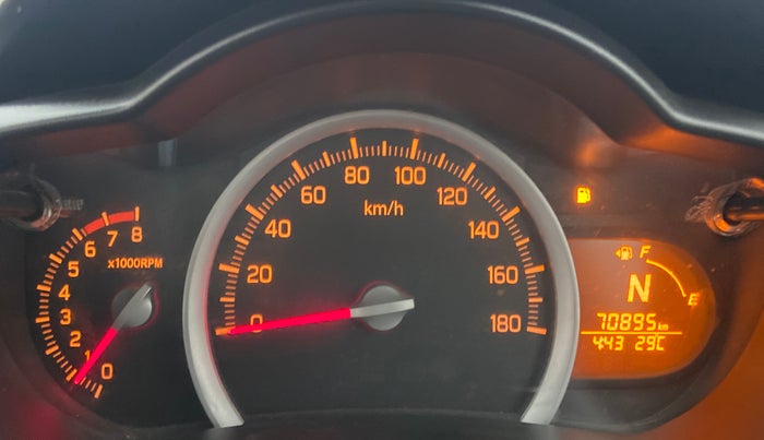 2016 Maruti Celerio ZXI AMT, Petrol, Automatic, 71,018 km, Odometer Image