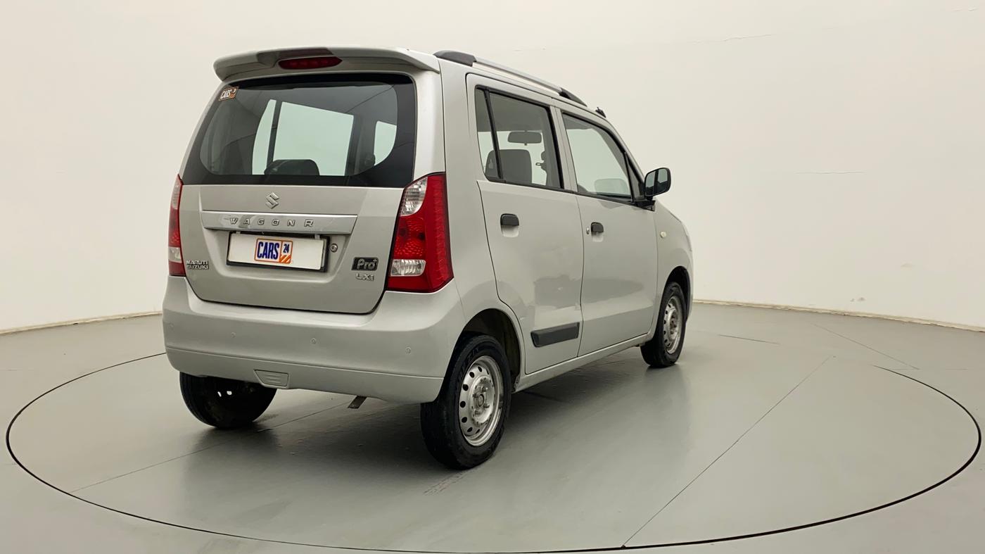 2015 Maruti Wagon R 1.0 LXI, Petrol, Manual, 79,400 km, Right Back Diagonal