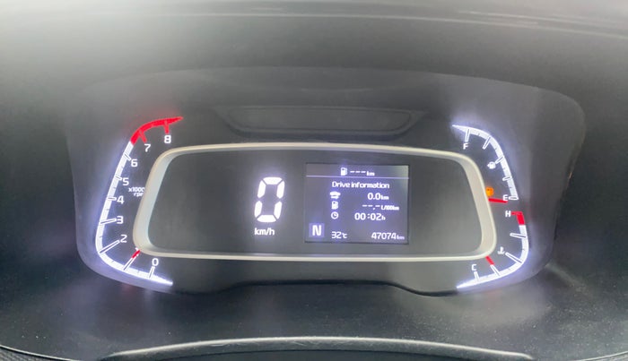 2020 KIA SONET HTX 1.0 IMT, Petrol, Manual, 47,040 km, Odometer Image