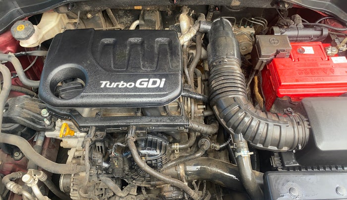 2020 KIA SONET HTX 1.0 IMT, Petrol, Manual, 47,040 km, Engine View