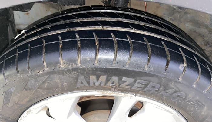2020 Honda Amaze 1.2L I-VTEC VX CVT, Petrol, Automatic, 64,837 km, Left Front Tyre Tread