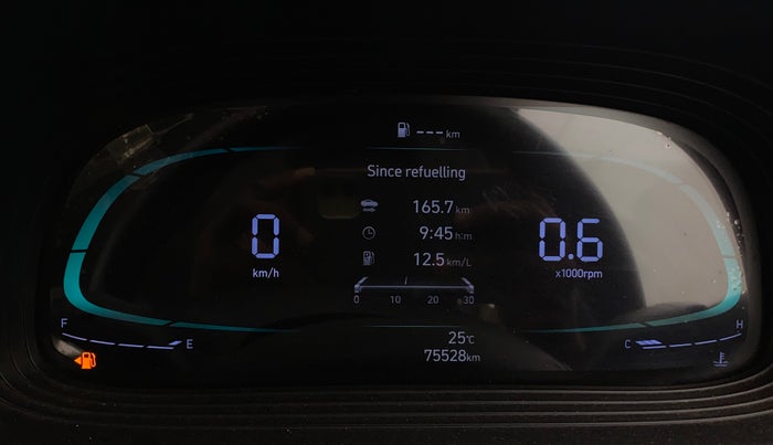 2023 Hyundai VENUE S(O) 1.2, Petrol, Manual, 75,498 km, Odometer Image