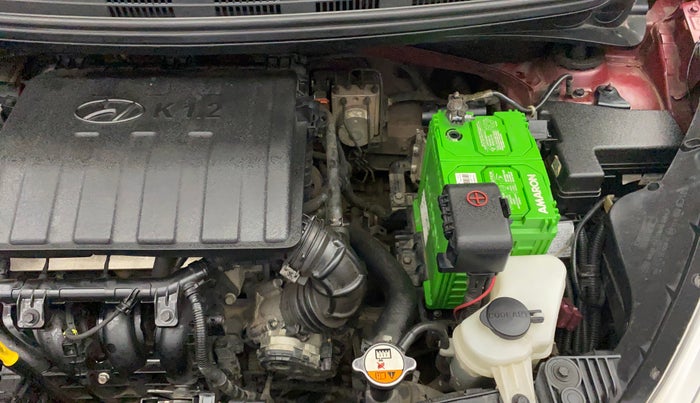 2013 Hyundai Grand i10 ASTA (O) 1.2 KAPPA VTVT, Petrol, Manual, 57,680 km, Engine View - Left