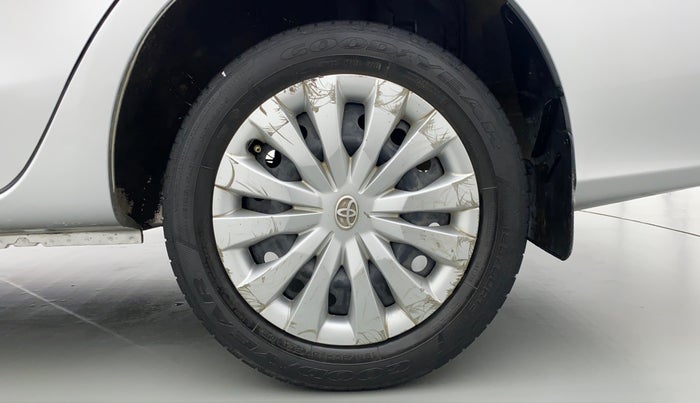 2017 Toyota Etios V, Petrol, Manual, 74,137 km, Left Rear Wheel