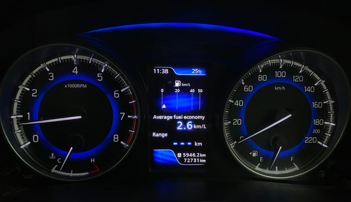 2016 Maruti Baleno ZETA PETROL 1.2, Petrol, Manual, 72,727 km, Odometer Image