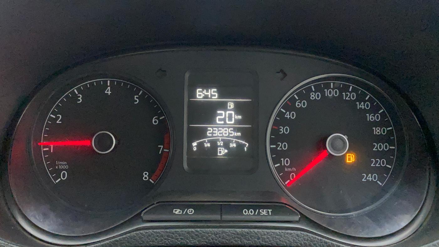 2018 Volkswagen Polo COMFORTLINE 1.0L MPI, Petrol, Manual, 23,285 km, Odometer Image