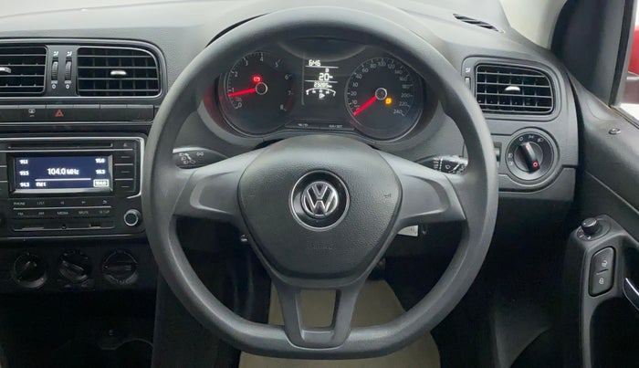 2018 Volkswagen Polo COMFORTLINE 1.0L MPI, Petrol, Manual, 23,285 km, Steering Wheel Close Up