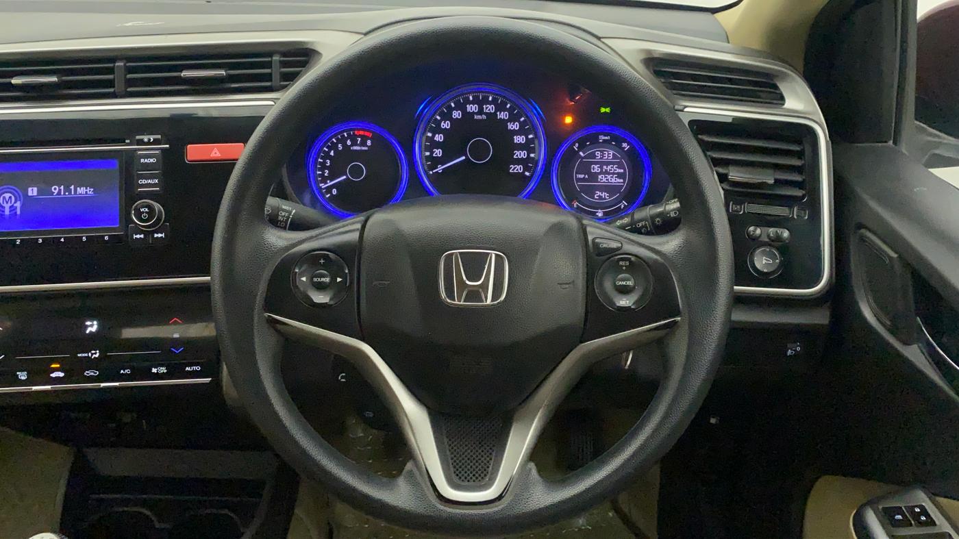 2014 Honda City 1.5L I-VTEC V MT, Petrol, Manual, 61,542 km, Steering Wheel Close Up