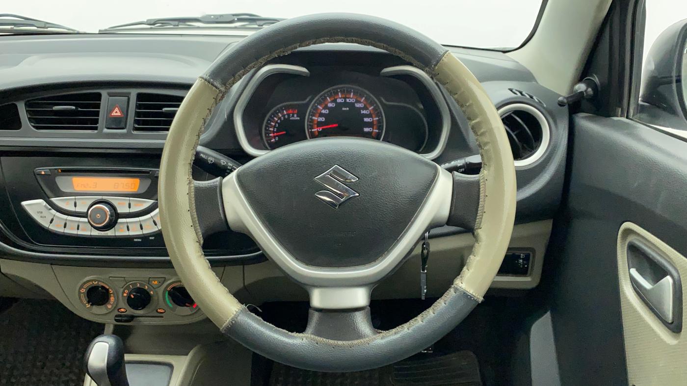 2017 Maruti Alto K10 VXI (O) AMT, Petrol, Automatic, 50,918 km, Steering Wheel Close Up