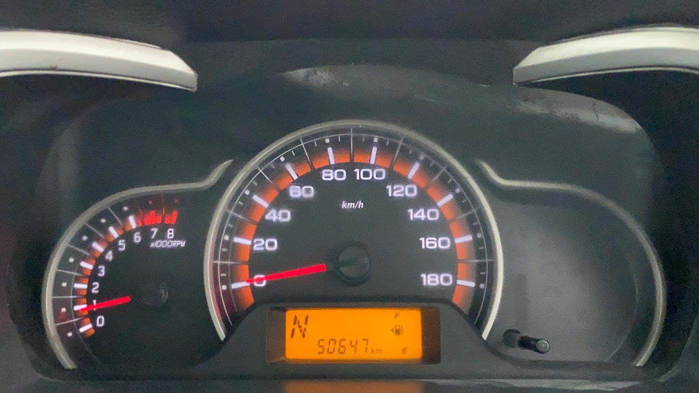 2017 Maruti Alto K10 VXI (O) AMT, Petrol, Automatic, 50,918 km, Odometer Image
