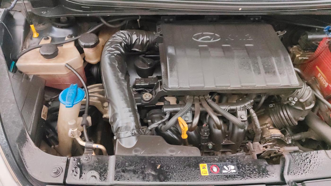 2023 Hyundai AURA S 1.2 CNG, CNG, Manual, 75,826 km, Engine View - Right