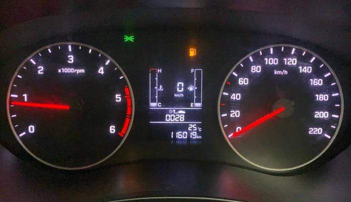 2018 Hyundai Elite i20 ASTA 1.4 CRDI DUAL TONE, Diesel, Manual, 1,16,019 km, Odometer Image