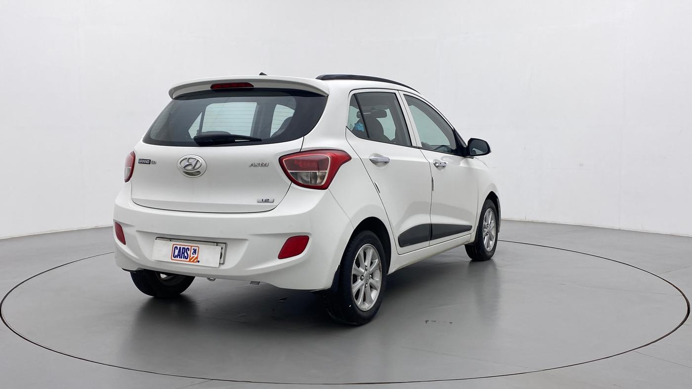 2014 Hyundai Grand i10 ASTA 1.2 KAPPA VTVT, Petrol, Manual, 31,590 km, Right Back Diagonal
