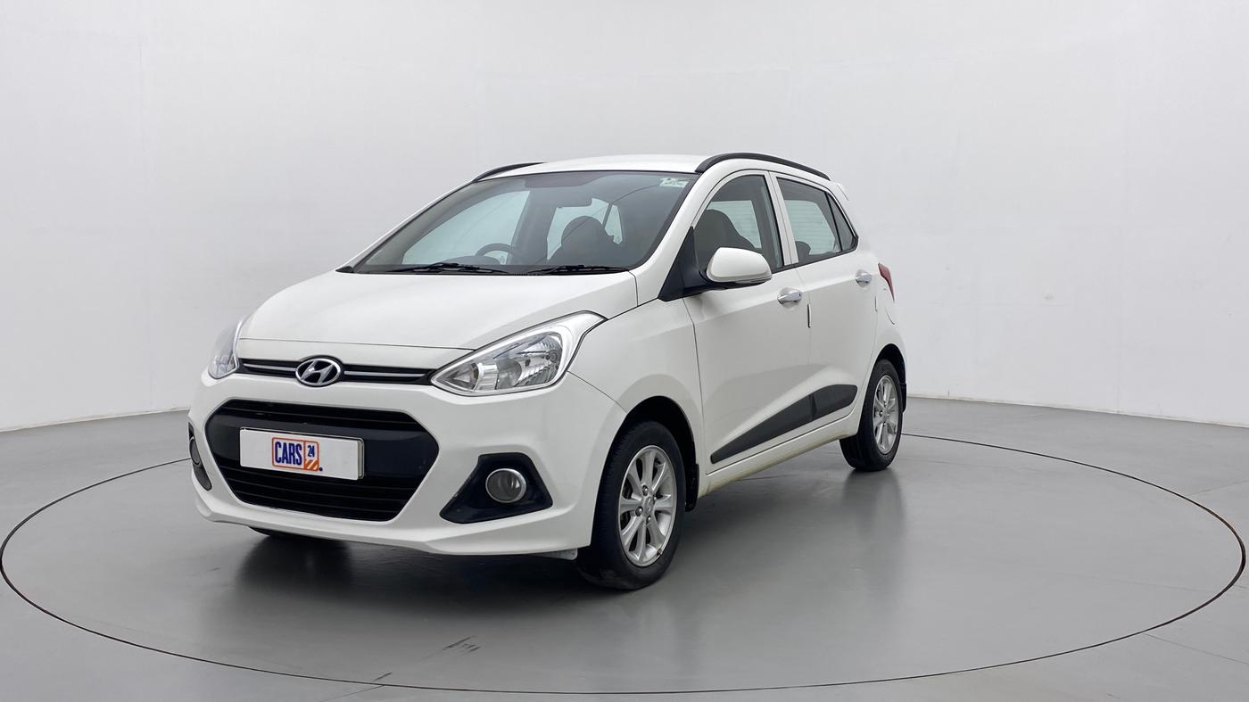 2014 Hyundai Grand i10 ASTA 1.2 KAPPA VTVT, Petrol, Manual, 31,590 km, Left Front Diagonal