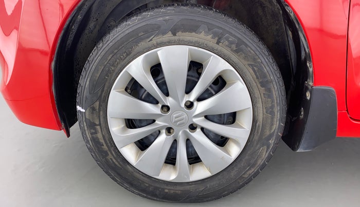 2016 Maruti Baleno DELTA 1.2 K12, Petrol, Manual, 88,349 km, Left Front Wheel