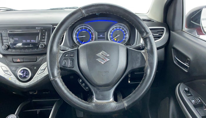 2016 Maruti Baleno DELTA 1.2 K12, Petrol, Manual, 88,349 km, Steering Wheel Close Up