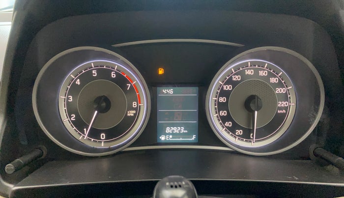2017 Maruti Dzire VXI, Petrol, Manual, 82,923 km, Odometer Image