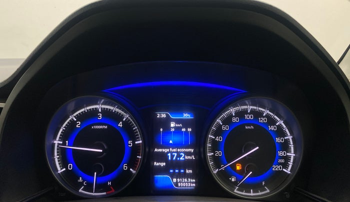 2016 Maruti Baleno ALPHA DIESEL 1.3, Diesel, Manual, 95,016 km, Odometer Image