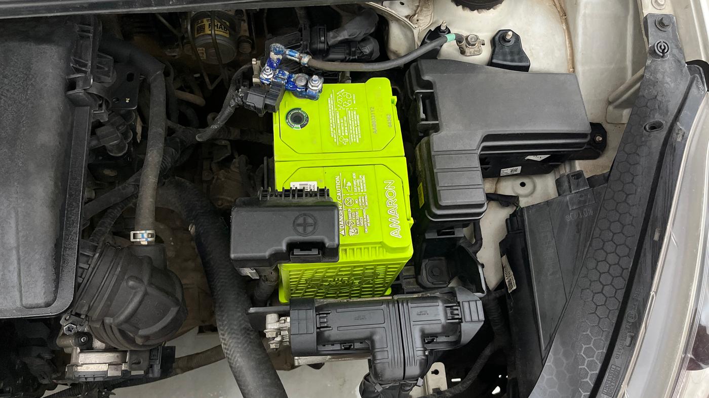 2020 Hyundai GRAND I10 NIOS ASTA AMT 1.2 KAPPA VTVT, Petrol, Automatic, 73,451 km, Engine View - Left
