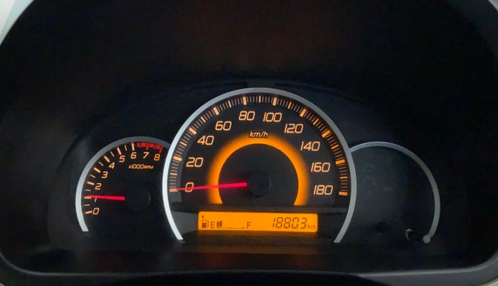 2014 Maruti Wagon R 1.0 VXI, Petrol, Manual, 18,737 km, Odometer Image