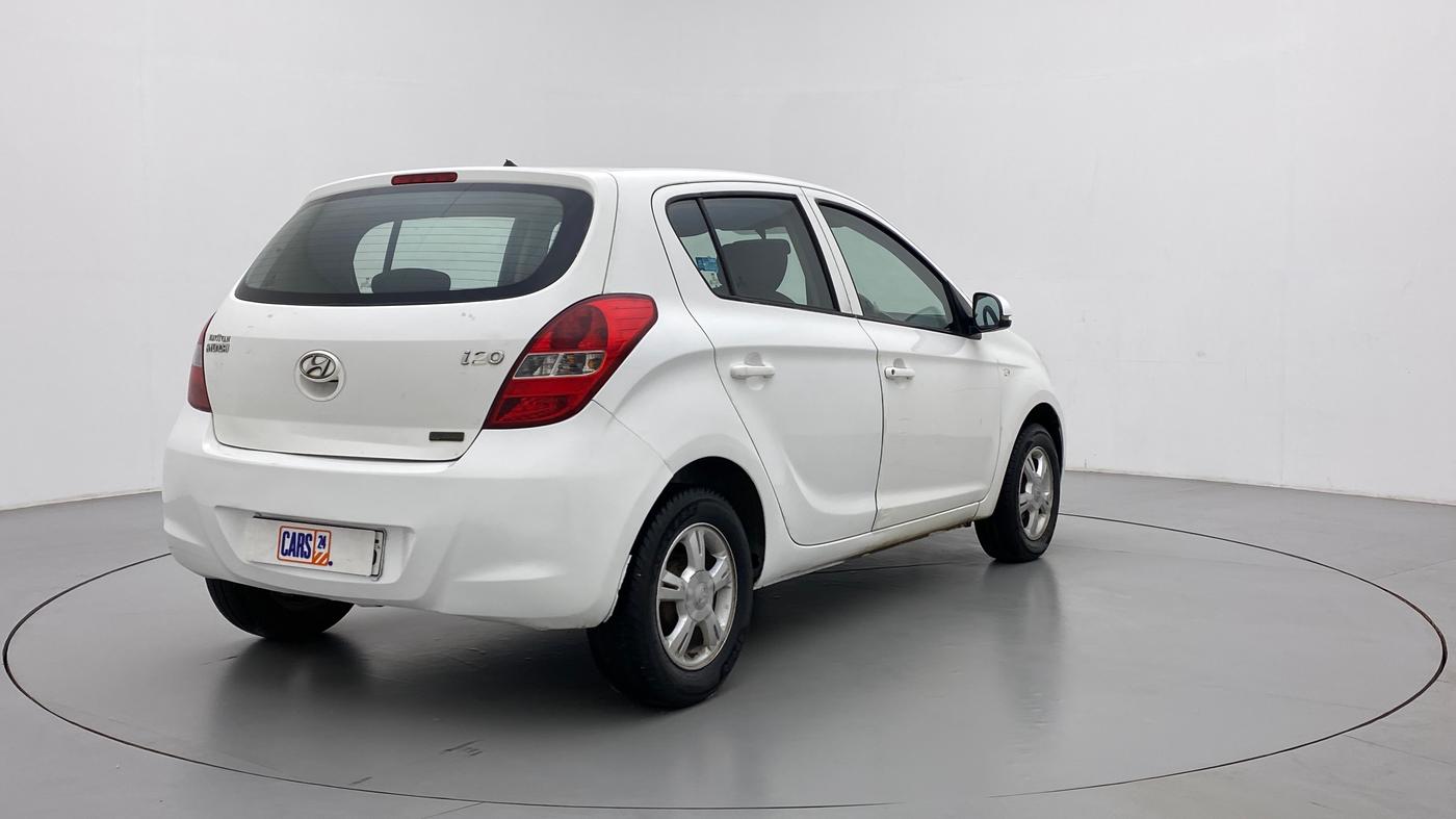 2011 Hyundai i20 SPORTZ 1.2 O, Petrol, Manual, 48,715 km, Right Back Diagonal