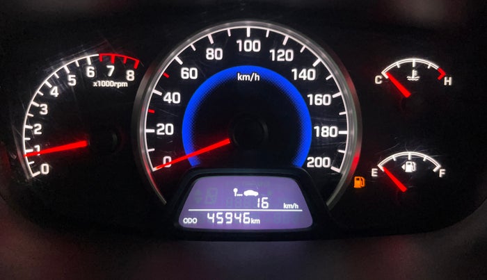 2018 Hyundai Grand i10 MAGNA 1.2 KAPPA VTVT, Petrol, Manual, 46,010 km, Odometer Image