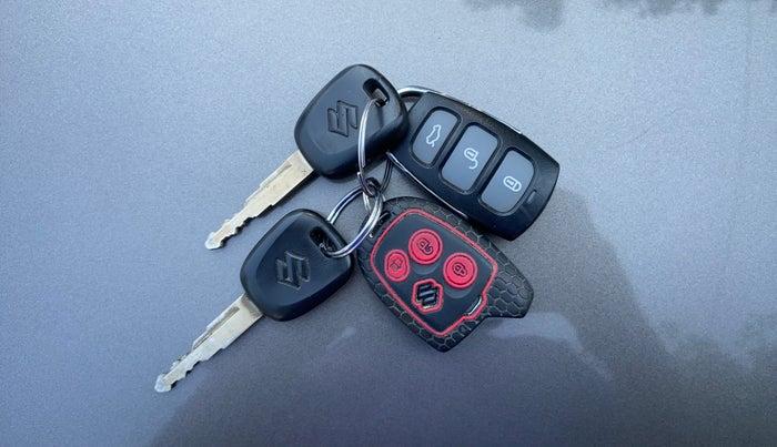 2021 Maruti New Wagon-R LXI CNG 1.0, CNG, Manual, 56,035 km, Key Close Up