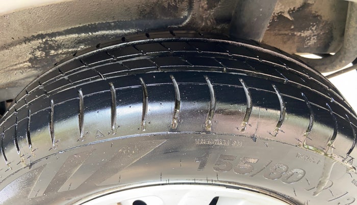 2021 Maruti New Wagon-R LXI CNG 1.0, CNG, Manual, 56,035 km, Left Rear Tyre Tread