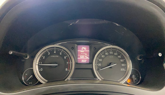 2016 Maruti Ciaz ZXI, Petrol, Manual, 49,976 km, Odometer Image